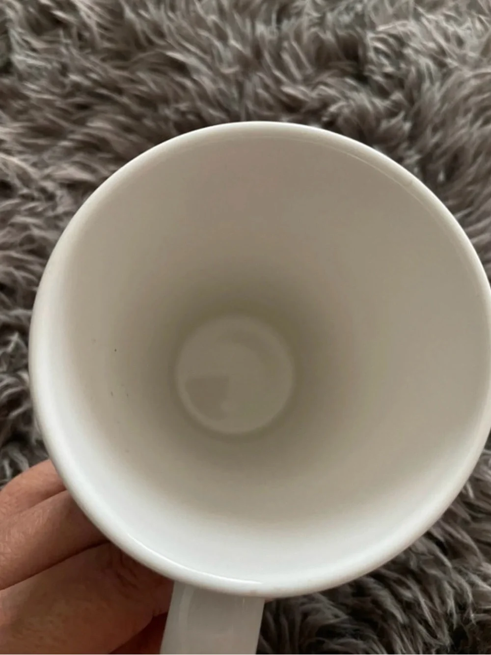 Barbie White and Black Polka Dot Ceramic Mug
